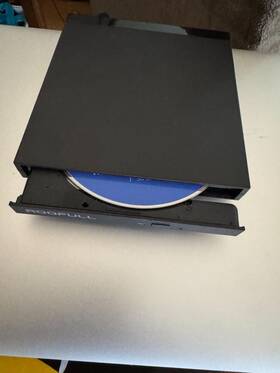 A41-su Roofull External Cd Dvd Drive With Sd Card Reader Carrying Case R/w Pc Or Mac