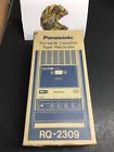 Rq-2309 Panasonic Cassette Tape Player Recorder Tested And Working Vintage