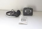 Rq-e15v Panasonic Portable Am Fm Cassette Player Xbs Headphones Clip Manual