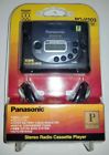Rq-v203 Panasonic Vintage New Old Stock Stereo Cassette Walkman Free Us