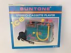 Rr303 Suntone Stereo Cassette Player Vintage Ice Clear Multi 022477903035