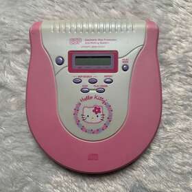 Hk33pc Sanrio Vintage Hello Kitty Personal Cd Player Tested And Working