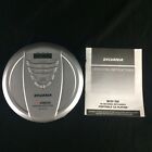 Scd152 Sylvania Personal Portable Cd Player Silver Discman Works