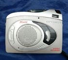 Scr-100 Optimus Model Stereo Cassette Recorder Portable Pocket Handheld Works Scr-100 Optimus Model Stereo Cassette Recorder Portable Pocket Handheld Works