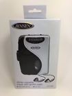 Scr68c Jensen Compact Walkman Stereo Tape Cassette Player Portable Radio Earbuds