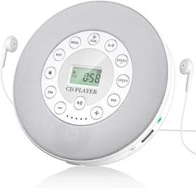 Shanlikeji 313099536573 Rechargeable Portable Bluetooth Cd Player Lukasa Compact Musi