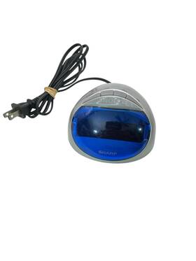 Spc-002 Sharp Digital Led Large Mirror Alarm Clock Display Usb Button Snooze Mode