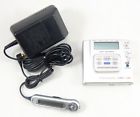 Sj-mr220 Panasonic Personal Minidisc Recorder Tested Working Adapter Remote