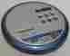 Sl-ct590 Panasonic Portable Cd Player Rechargeable Slim Japan Perfect