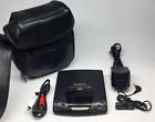 Sl-np500 Panasonic Vintage Portable Cd Player With Accessories