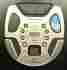 Sl-sw850 Panasonic Shockwave Metal Portable Cd Player Silver Black Case Discman