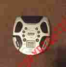 Sl-sw860 Panasonic Shock Wave Metal Portable Personal Handheld Cd Player Tested