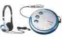 Sl-sx420 Panasonic Cd Mp3 Player W Headphones Metallic Finish 0037988250394