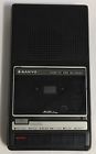 Slim1 Sanyo Cassette Tape Recorder Portable Tested And Working