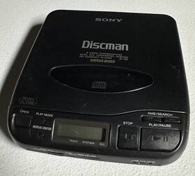 Sony 027242438545 Rare Vintage D-33 Discman Portable Cd Player
