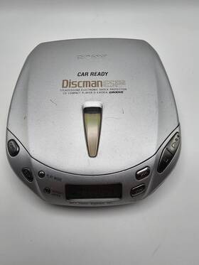 D-e459ck Sony 108684 Portable Walkman Esp2 Cd Player Silver Car Ready Tested Works
