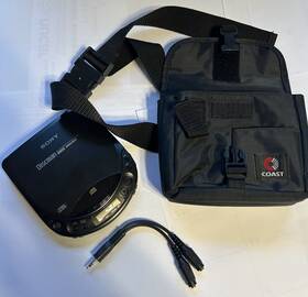 4-958-400-2 Sony Discman D-223 Walkman Compact Cd Player Mega Bass Avls Rare Euc