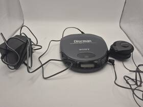 Sony 5045010 Discman Cd Compact Player Vintage Tested Working With Headphones