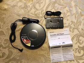 5548458 Sony Portable Cd Player Car Ready Parts Only Accessories And Instructions