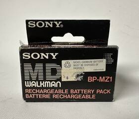 Bp-mz1 Sony Vintage Walkman Nickel Cadmium Rechargeable Battery In Box Untested