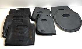 C3849 Sony Cd Player Cases Walkman And G Belt - Lot Of 7 Used Only