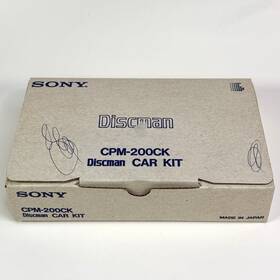 Sony Cpm-200ck Vintage Discman Car Kit Not Complete