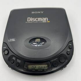 D-120 Sony Discman Portable Cd Compact Disc Player Audio Music Walkman Japan