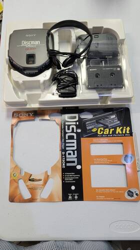 D-172ckc Sony D-172ckc/sm Discman Portable Cd Player With Car Kit - D-172ck