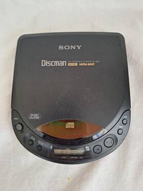 Sony D-233 Cd Player D-223 Walkman Discman