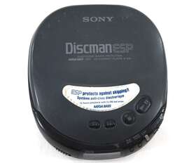 D-240 Sony Discman Esp Electronic Shock Protection Mega Bass Cd Compact Player