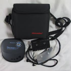 D-243ck Sony Discman Esp Walkman Cd Compact Player Cassette Car Kit Case