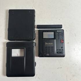 D-277 Sony Vintage Discman Multi Function Display Portable Cd Compact Player