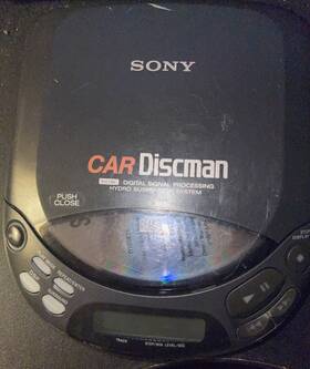 D-826k Sony D-824 Car Discman 90s Portable Cd Player Reads Disc But Does Not Play D-826k Sony D-824 Car Discman 90s Portable Cd Player Reads Disc But Does Not Play