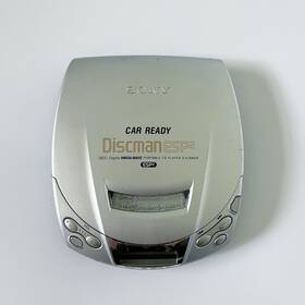 D-e206ck-tested Sony Car Ready Discman Esp2 Digital Mega Bass Portable Cd Player