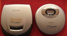D-ej611-for Sony D-e220/sc Cd Walkman-2 Two D-191 And Parts/repair No Power