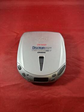 Sony D-e406k Discman Cd Player Tested Read