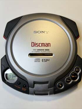 D-eg7 Sony Discman Compact Cd Player Tested And Working