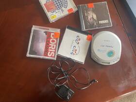 Sony D-ej356ck Walkman Cd Car Ready Portable Player Silver