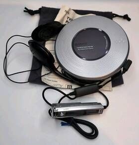 D-fj787 Sony Cd Walkman Personal Player With Remote Control Manual And Headphones