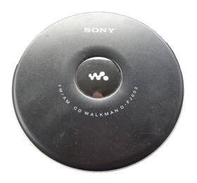 D-j003 Sony Walkman Fm/am Cd Player Portable G-protection R/rw Black Vtg Travel