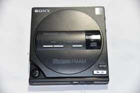 D-t100 Sony Discman Portable Compact Disc Cd Player For Parts Or Repair