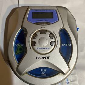 E-vj75 Sony D-vj85 Vintage Portable Video Mp3 Player Cd Vcd Very Rare