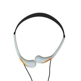 Mdrr-w014 Sony Mdr W014 Sports Walkman White Orange In Ear Headphones Fully Tested Works