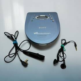 Sony Rm-cd16el Walkman D-ej725 Portable Cd Player Megabass G-protection Remote