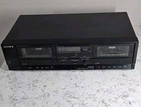 Tc-w301 Sony Stereo Cassette Deck No Additional Wires Free Shipping