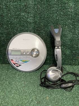 Walkman-d-nf340-tested Sony Cd Working-cd Fm Radio-silver Excellent