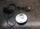 Sp350 Rio Portable Wma Cd Player Fm Tuner Headpones Adapter