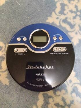 Sb3704tq Studebaker Portable Cd Player