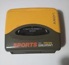 Wm-sx34 Sx-34 Sony Sports Walkman Avls With Mega Bass Auto Reverse Yellow