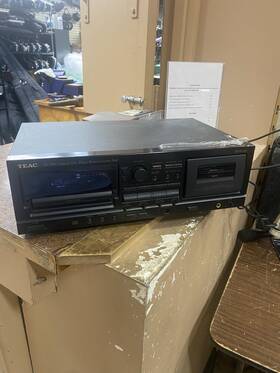 Ad-500 Tascam Tascsm Cd Cassette Player As Is Parts Only Works No Returns